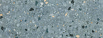 Wandfliese und Bodenfliese rektifiziert Feinsteinzeug Terrazzo Optik Macchia Blue
